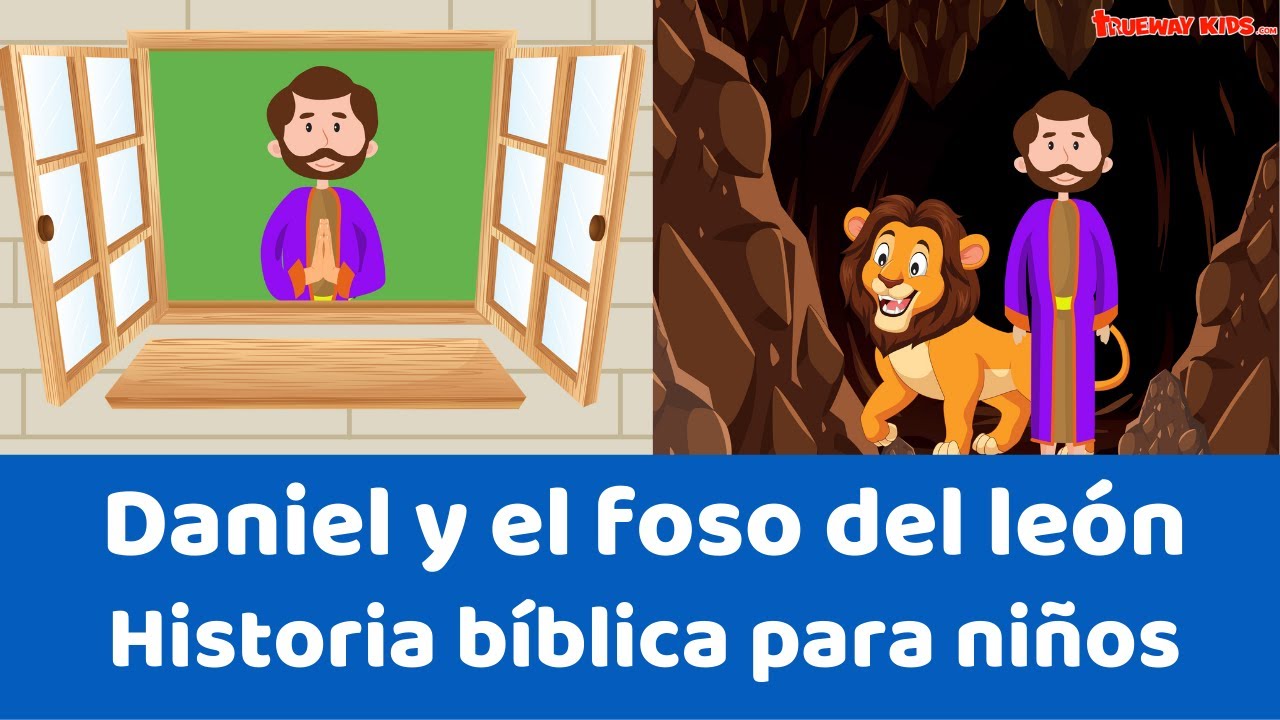 Daniel y el foso del león - Historia bíblica para niños - YouTube