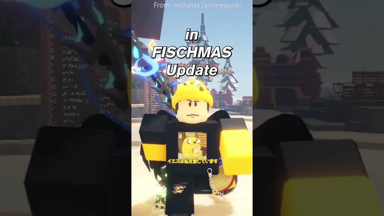 FREE SKIN *CODE* in Fisch Fischmas Update NEW #fisch