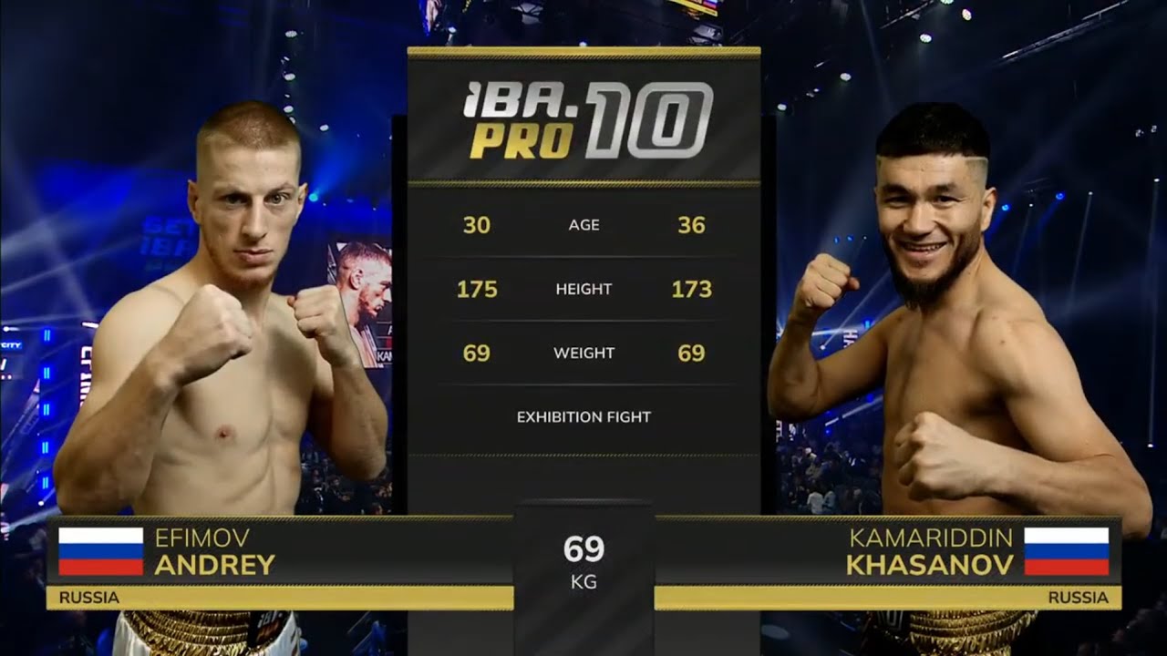 Andrei Efimov (Wushu Master) 🇷🇺 vs Kamariddin Khasanov (Kamil Karate) 🇷🇺 | IBA.PRO10 |October 6,2025