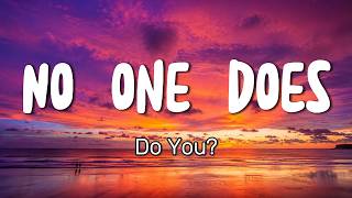 No One Does | Official Lyric Video | Emotional Soft Pop Ballad | Heartfelt Love Song