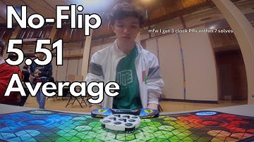 No-Flip Clock PRs: 5.51 Average, 4.73 Single