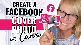 How to Create a Facebook Cover Photo in Canva | Easy Canva Template Tutorial for Beginners