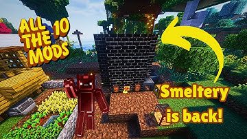 How to start Silent Gear Metalworks in All The Mods 10!