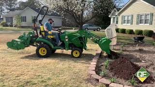 John Deere 1025R Gardening Package