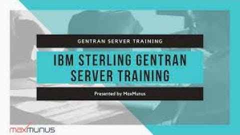 IBM STERLING GENTRAN Training(Sterling Gentran CertificationTips)IBM STERLING GENTRAN Course