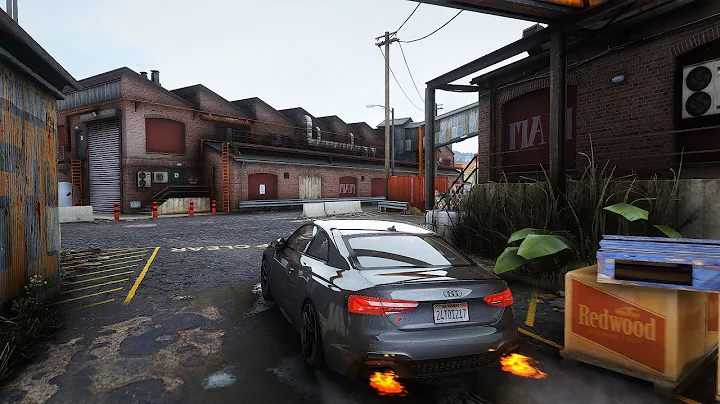 GTA5 Realistic Engine Sound And Realistic Graphics Mod With Maxed Out Vegetation On RTX 3080 4K60FPS