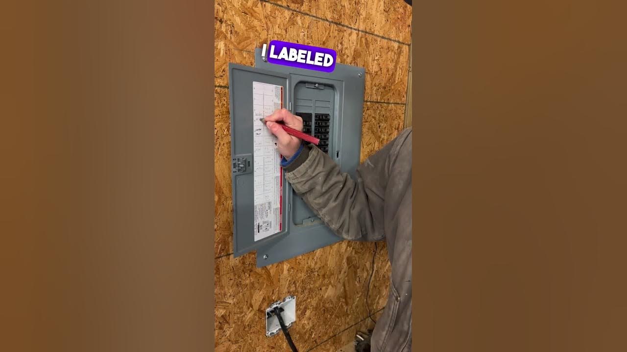 Installing a 240 Volt Welder Receptacle under an Electrical Panel #