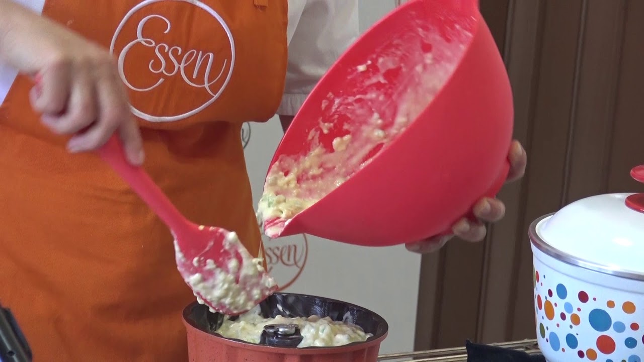 micro essen Carina Almada budin de queso y verduras 2017