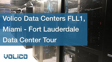 Volico Data Centers FLL1, Miami - Fort Lauderdale Data Center Tour