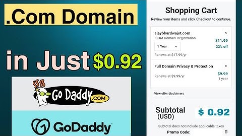 How to buy cheap rate domain | 🔥Buy domain name cheap | godaddy promo code