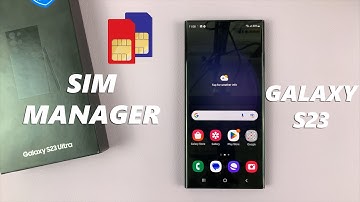 How To Manage Dual SIM Cards (SIM Manager) In Samsung Galaxy S23, S23+ and S23 Ultra