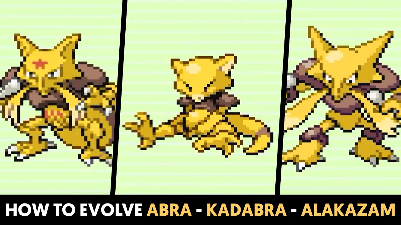 Evolving ABRA to ALAKAZAM (POKEMON GO EVOLUTION) 