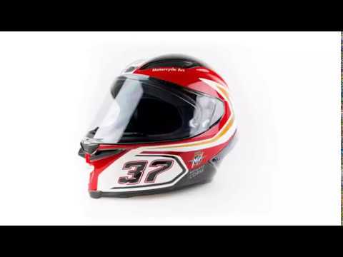 AGV PISTA GP RR MV AGUSTA F4 RR REPLICA - YouTube