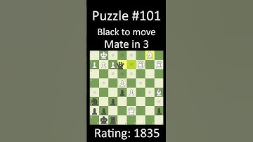 Daily Chess Puzzle no.101 #shorts
