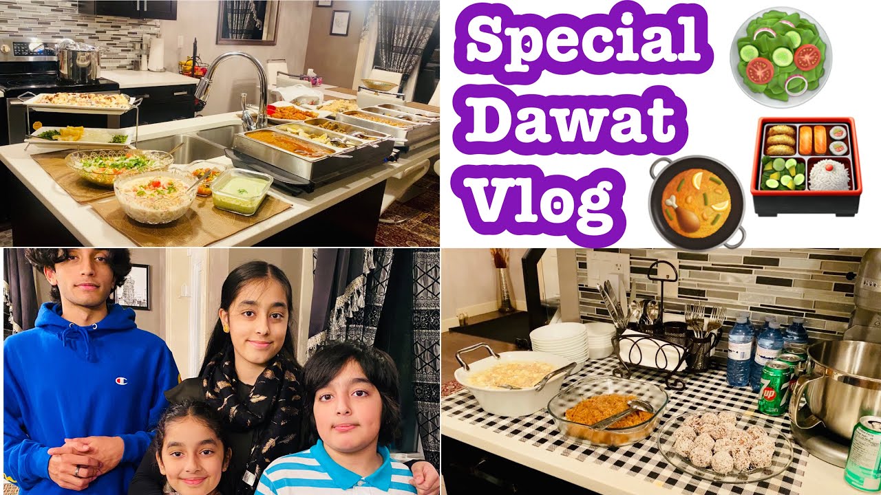 Special Dawat Vlog | Dawat preparation for 4 families | Pakistani dinner in Canada | Alhamdulillah