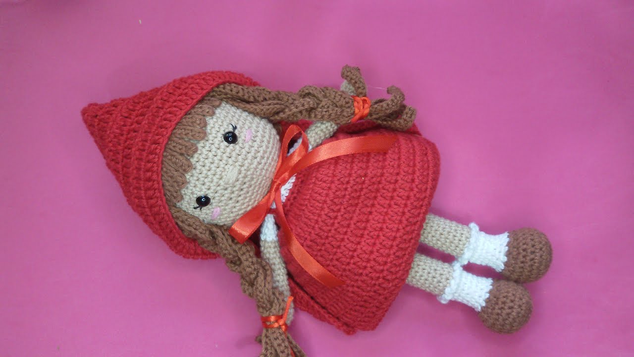 Caperucita roja // Teje con GanchiBol un amigurumi