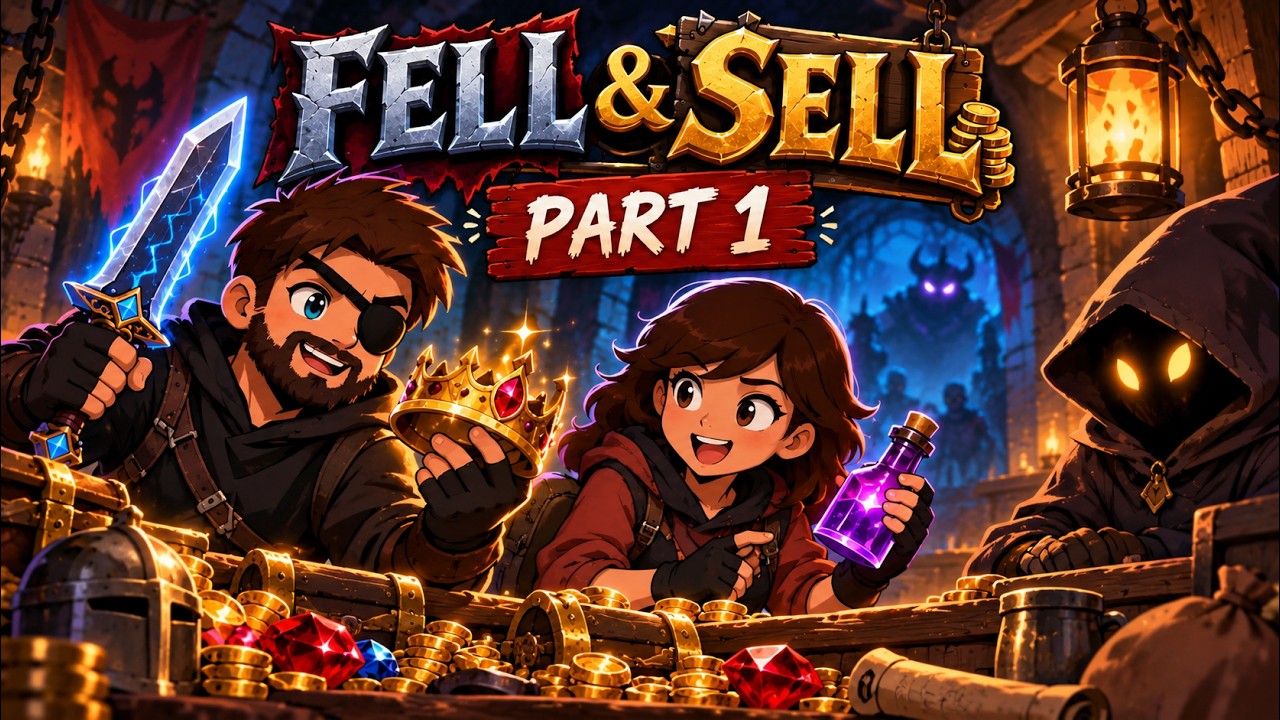 WE OPENED THE WORST FANTASY SHOP 😂💰 | Danker & Wheeze Play Fell & Sell LIVE