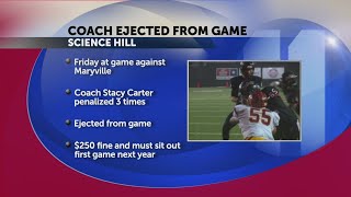 Science Hill coach Stacy Carter suspended for first game of 2019 season