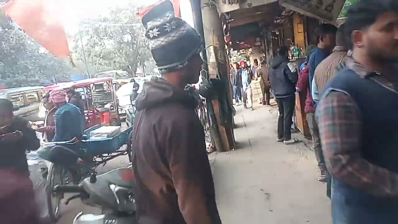 पुरानी दिल्ली की भीड 