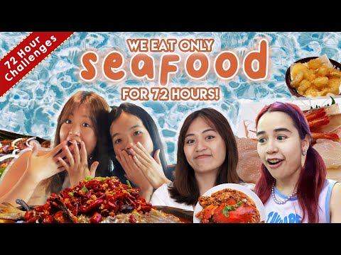 Eating Only Seafood For 72 Hours   72 Hours Challenges   EP 49