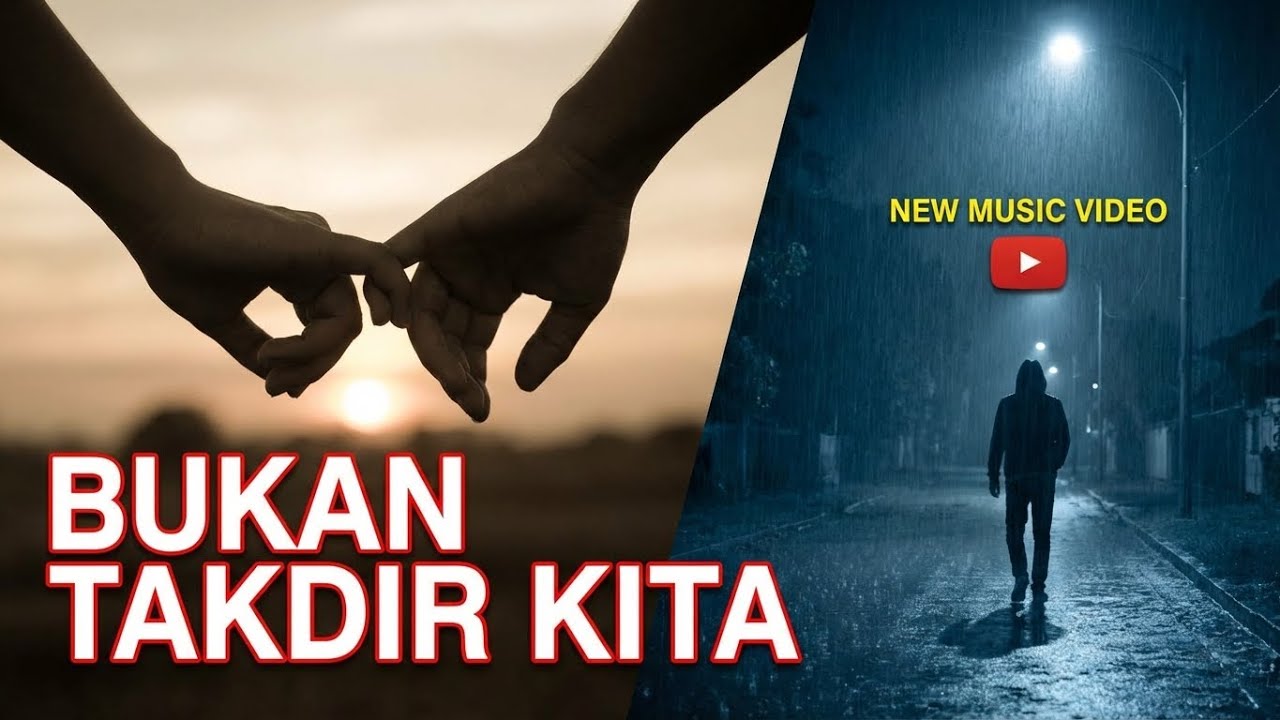 Bukan Takdir Kita - Lirik Video & Audio | Lagu Melayu | Lagu Galau