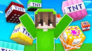 The MORE TNT Mod in MINECRAFT