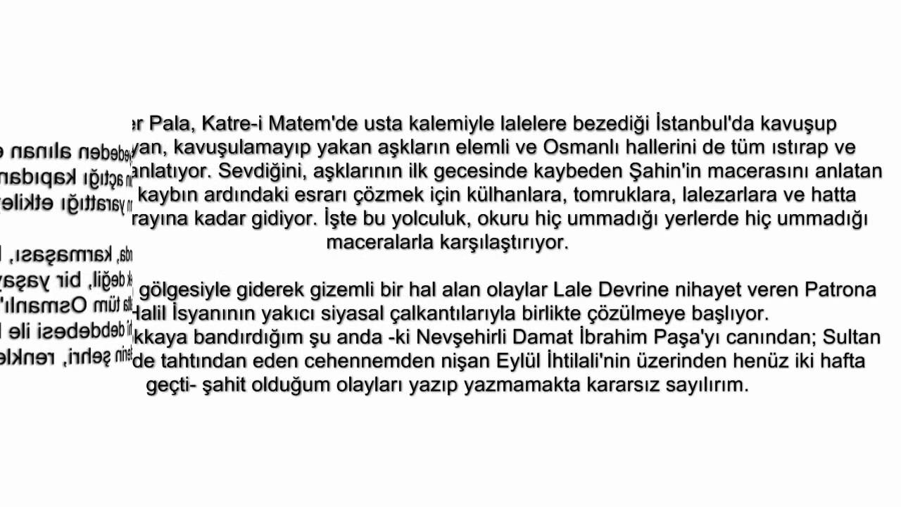 İskender Pala - Katre-i Matem