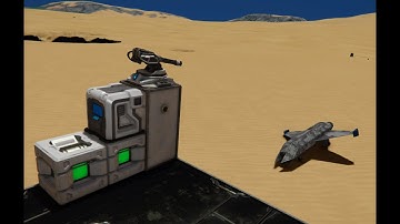 Space engineers C-ram alarm and Cruise Missile Test