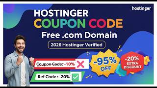 Hostinger Coupon Code : Best May Deal Ever