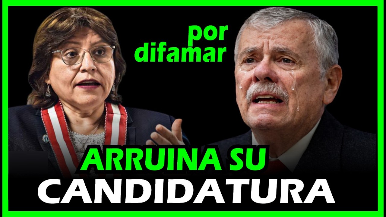 ¿SE HUNDE ROSPIGLIOSI? Delia Espinoza revela por qué lo denunció por difamación