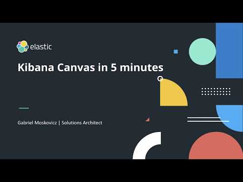 Kibana Canvas in 5 minutes