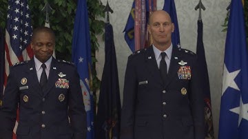 618th AOC Change of Command