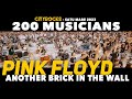 Pink floyd  another brick in the wall  200 musicians the biggest rock flashmob in central europe