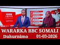 BBC News Somali Radio Idaacadda Duhurnimo 01 03 2026