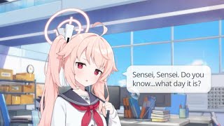 Natsu birthday quote [4th December] - Blue Archive