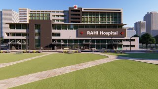 CGI 3D Hospital walkthrough - lumion animation - Archviz animation