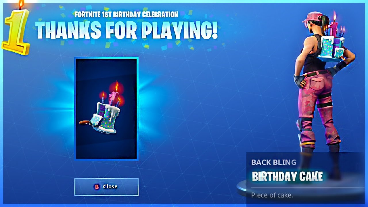I GOT BIRTHDAY CAKE BACK BLING and ALL BIRTHDAY CAKE LOCATIONS in
