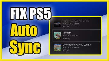 How to Fix Auto Sync Disabled Error Or Not Working on PS5 (Fast Method)