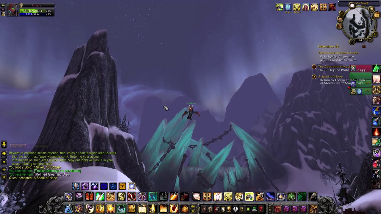 A Spark of Hope : wow quest