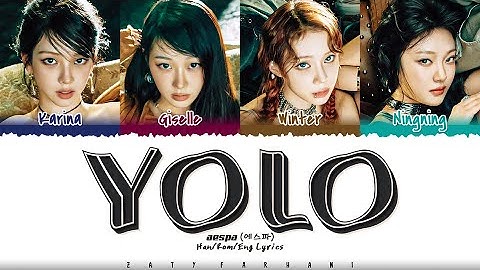 aespa (에스파) - 'YOLO' Lyrics [Color Coded_Han_Rom_Eng]