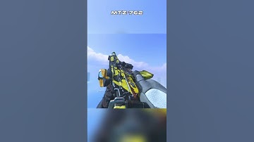 COD MW3 : MTZ-762 Battle pass Blueprint Showcases #gaming #callofduty #short #mw3 #warzone