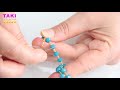 Takı Tasarımı-Çok Şık Kristal Bileklik Yapımı-ÖĞRETİCİ-DIY-BRACELET(DETAYLI VE SESLİ ANLATIM)