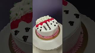 preety cake ll yum taste ll heart ll anniversary cake cake howtomakecakecreamathome beautiful