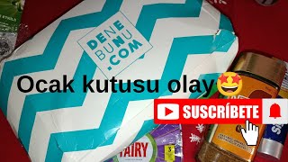 Ocak ayı kutusuna bayıldım 🥳 Denebunu premium aylık kutu açılış videosu/ exclusive ürün📌 