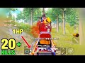 I had 1 HP & They RUSHED ME - 1 vs 4 | PUBG MOBILE TACAZ