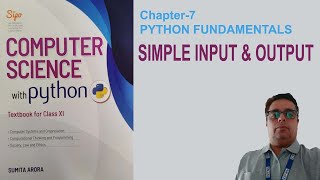 CBSE CLASS 11 || Chapter 7 || Python Fundamentals || Chapter 7: Python Fundamentals - Class 11