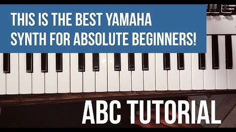 Yamaha Reface CS - synth start for absolutely beginners