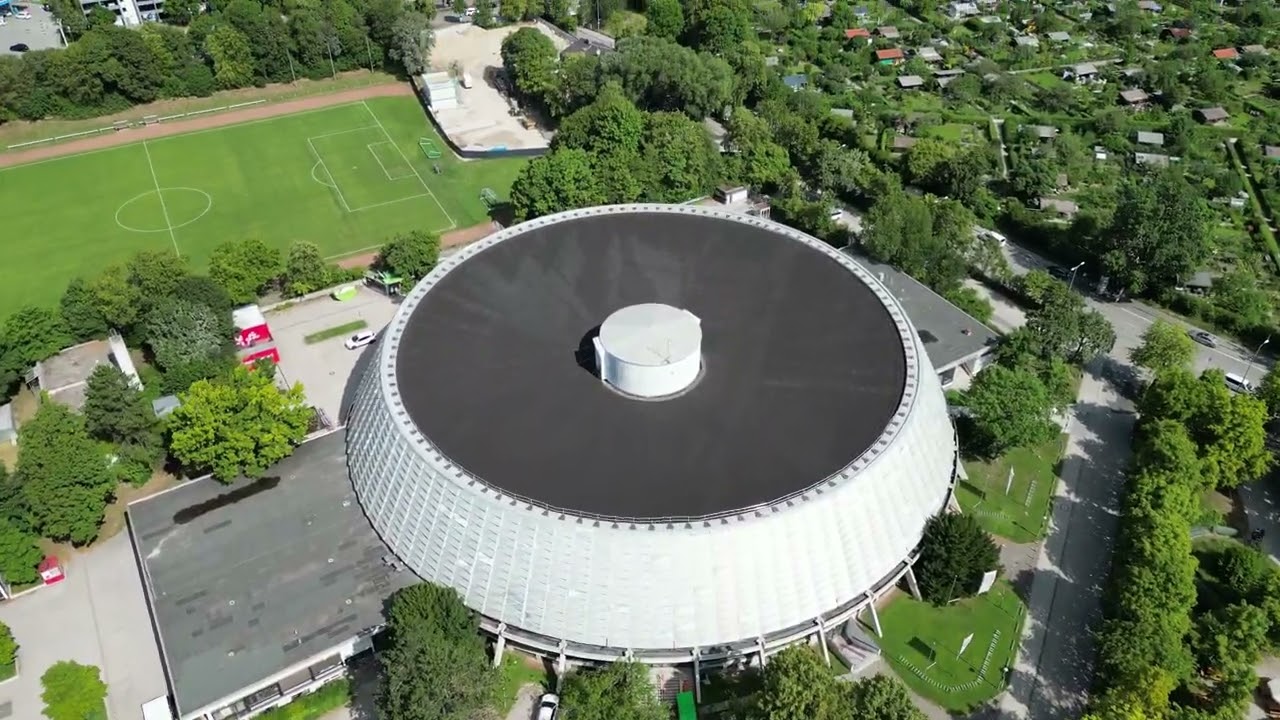 BMW Park Drohnenaufnahme