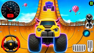 Mega Ramp Monster Car Racing 3D-Extreme Car Stunts-Android Gameply #megaramp #3dgames #carracing #15 screenshot 4
