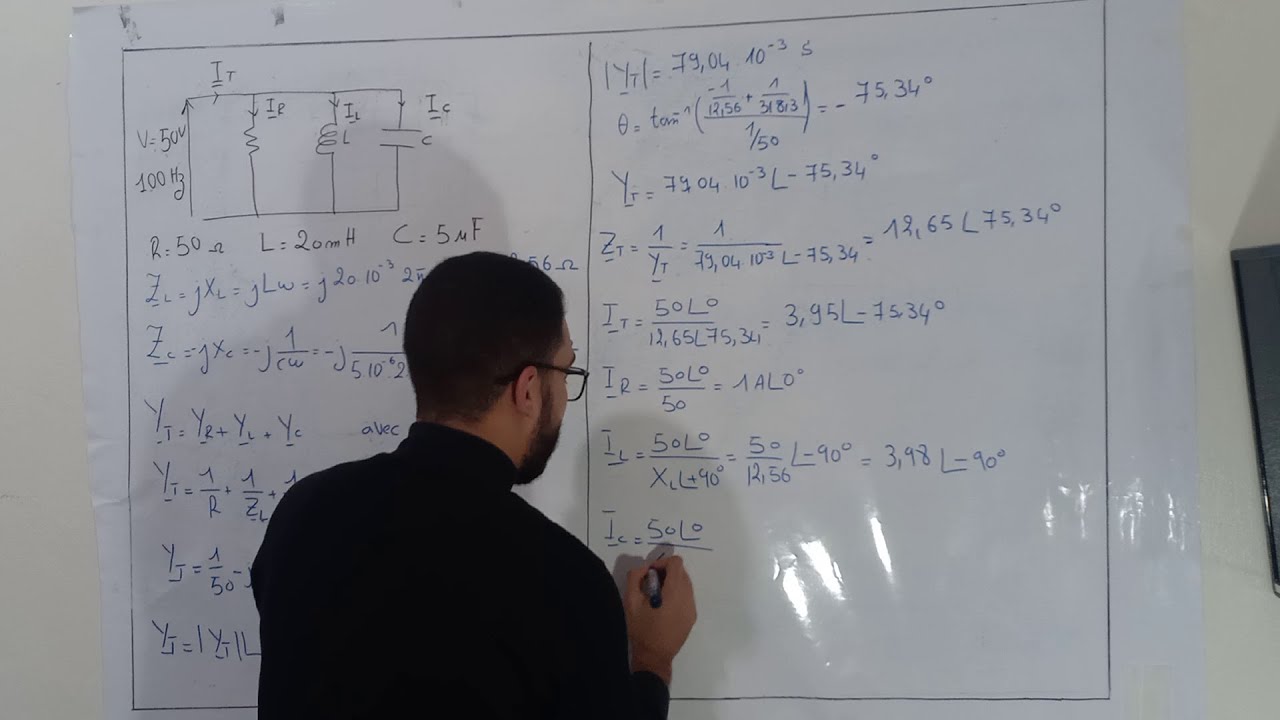 EP25 - Circuit RLC en parallèle| دارة المقاومة و المكثف و الوشيعة على التوازي